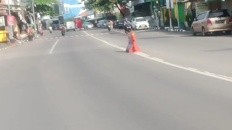 H-1 Lebaran, Sejumlah Ruas Jalan di Kota Semarang Tampak Sepi