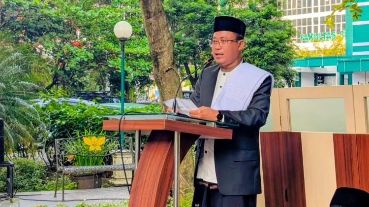 Ribuan Warga Muhammadiyah Salat Idulditri di Unimus Semarang