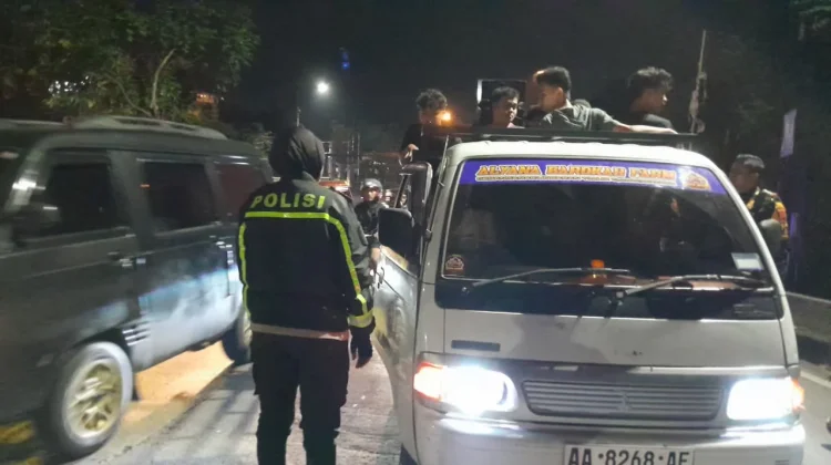 Malam Takbiran, Polres Semarang Gelar Patroli Cipta Kondisi