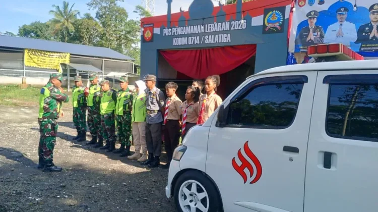 Kodim 0714 Salatiga Siagakan 2 Pos Pengamanan Lebaran 2026