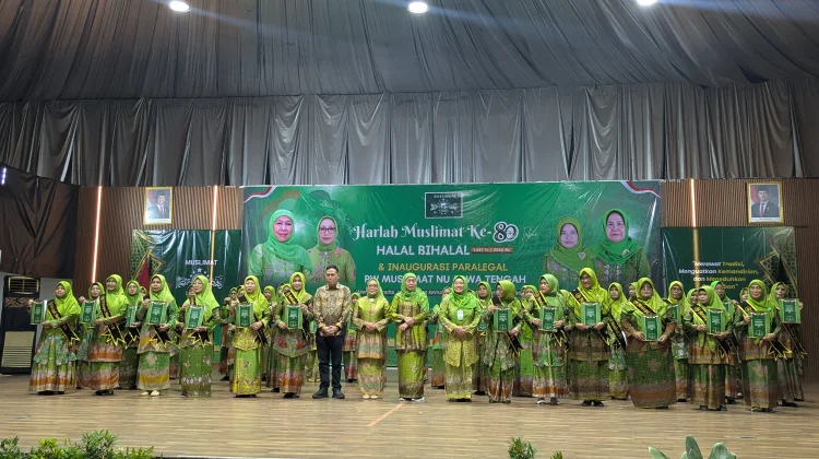PW Muslimat NU Jawa Tengah Luncurkan 500 Paralegal