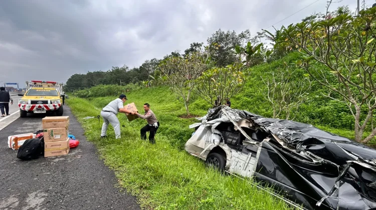 Kecelakaan di Tol Semarang-Solo, 2 Orang Tewas