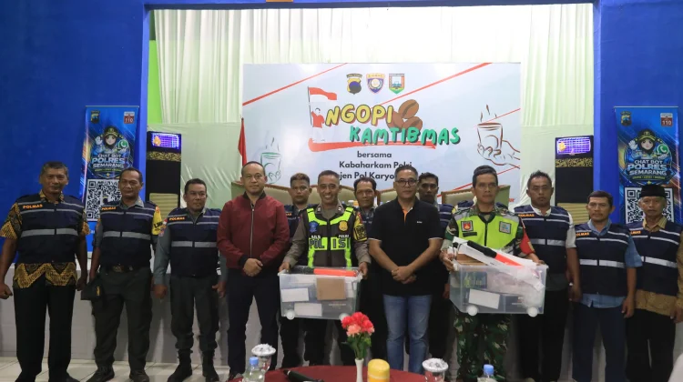 Ngopi Kamtibmas di Kabupaten Semarang, Kabaharkam Polri Bahas Kolaborasi