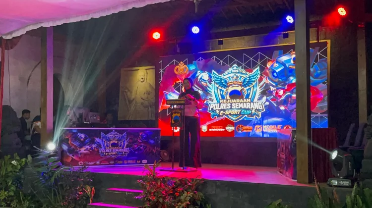 Turnamen E-sport Polres Semarang Perkuat Pembinaan Komunitas Digital