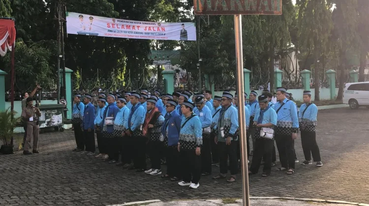 Calon Jemaah Haji Asal Semarang Diberangkatkan dari Islamic Center Manyaran
