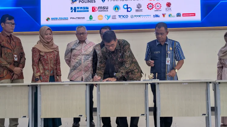 Polines Kenalkan Dunia Vokasi ke Ribuan Pelajar Lewat Vocatech Edufair 2026