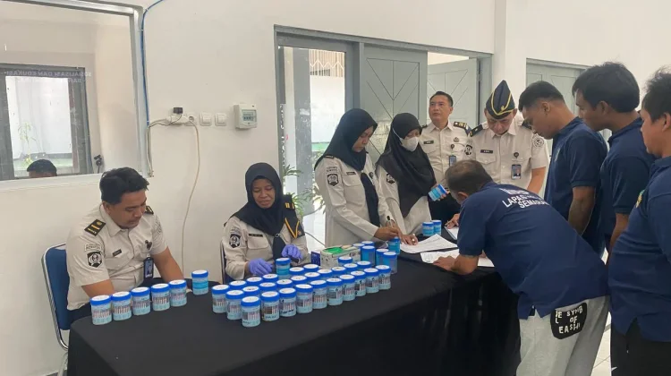 Tes Urine di Lapas Semarang, Wujudkan Komitmen Bersih Narkoba