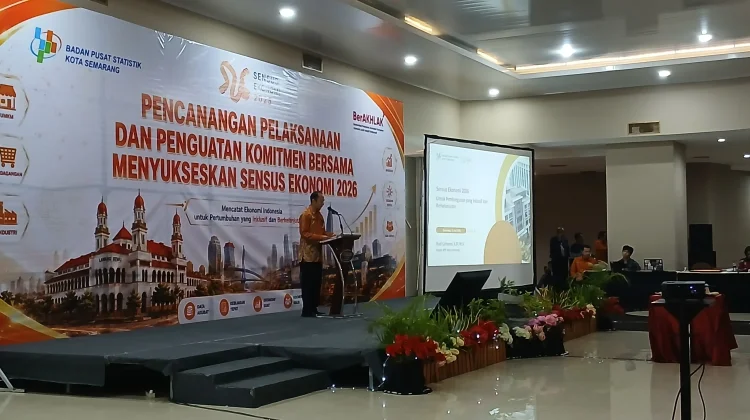 BPS Kota Semarang Canangkan Pelaksanaan Sensus Ekonomi 2026