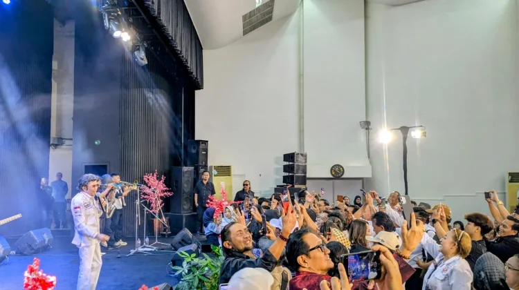 Rhoma Irama Lantik PAMDI Jateng, Penampilan Sang Raja Dangdut Disambut Antusias