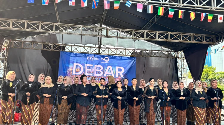 Jathilan hingga Tari Semarangan Sambut Final Piala Dunia di RRI Semarang
