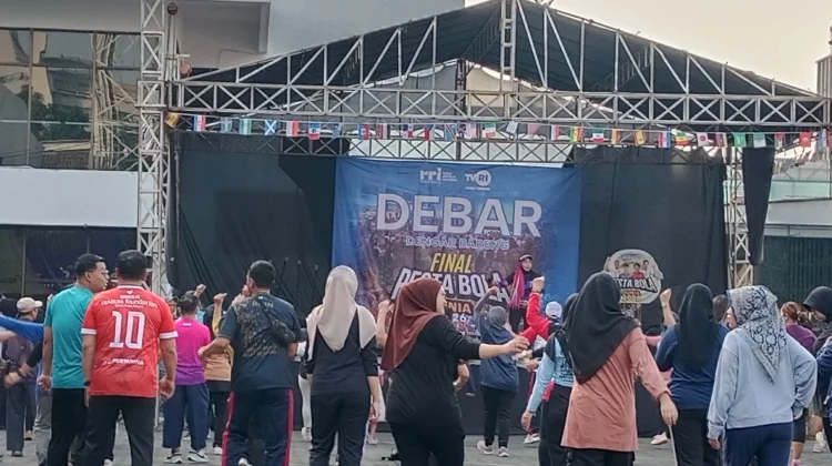 Jathilan hingga Tari Semarangan Sambut Final Piala Dunia di RRI Semarang