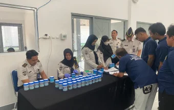 Tes Urine di Lapas Semarang, Wujudkan Komitmen Bersih Narkoba