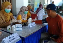 Dinkes Kota Magelang Periksa Kesehatan Awak Bus Angkutan Lebaran