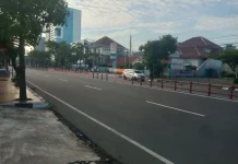 H-2 Lebaran, Jalan Protokol Semarang Tampak Lengang di Jam Sibuk