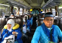 Calon Jemaah Haji Asal Semarang Diberangkatkan dari Islamic Center Manyaran