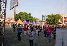 Senam Bersama Awali Debar Final Pesta Bola Dunia 2026 RRI Semarang