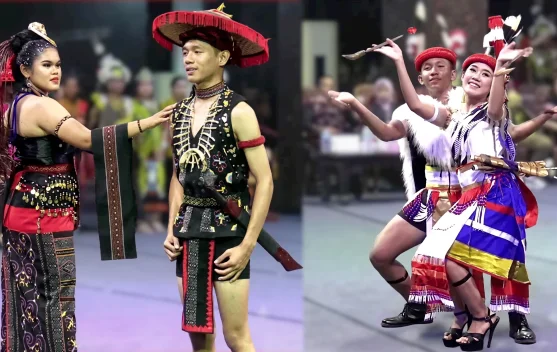 Foto Kemeriahan Malam Penutupan Festival Sempekat Harmoni Budaya Kubar 2026
