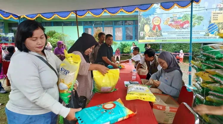 Gerakan Pagan Murah Tekan Inflasi Sintang jelang Ramadan