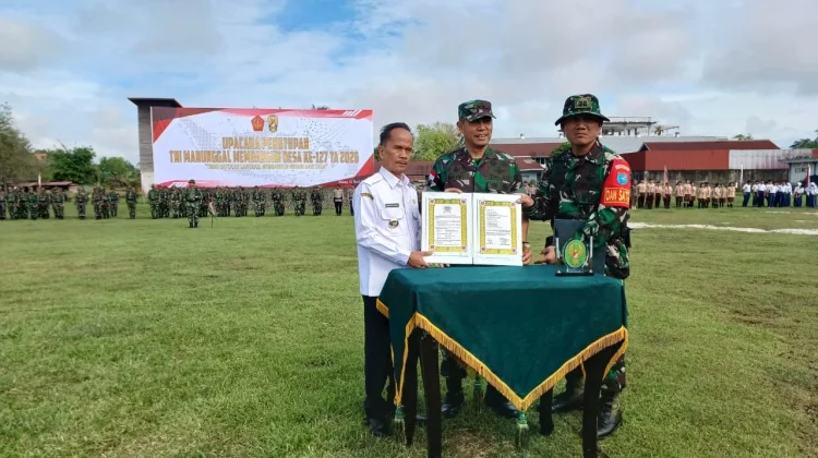 Bupati Sintang Apresiasi TMMD ke-127 Tahun 2026 Kodim 1205/Sintang