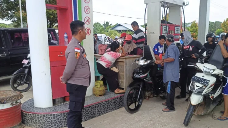 Polri Lakukan Pengawasan dan Monitoring Penyaluran BBM di Kapuas Hulu