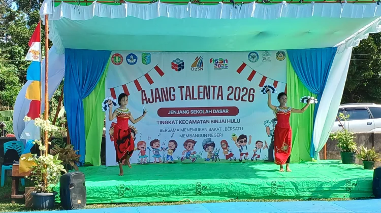 Tarian Enggang Semarakkan Pembukaan Ajang Talenta 2026 Kecamatan Binjai Hulu