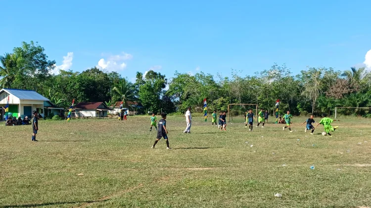 Sepak Bola Mini Meriahkan Ajang Talenta 2026 Kecamatan Binjai Hulu