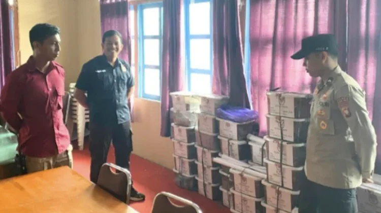 Pengamanan Logistik Hasil Pemungutan Suara Pilkades