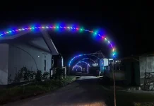 Lampu Warna Warni Semarakan Ramadhan 1447 Hijriah