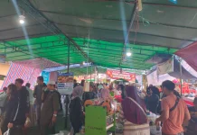 Kantin Ramadan Masjid Al Amin Sintang Sediakan Aneka Kuliner
