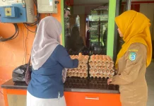 Tekan Inflasi, Dinas Perkebunan dan Peternakan Sintang Buka Gerai Telur