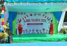 Tarian Enggang Semarakkan Pembukaan Ajang Talenta 2026 Kecamatan Binjai Hulu
