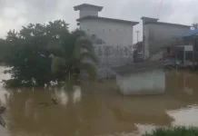 Banjir di Nanga Mau, Puluhan Kepala Keluarga Terdampak