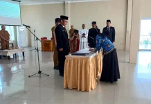 PPPK Sintang Teken Berita Acara Sumpah Jabatan