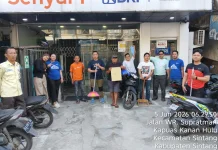 Dukungan BRI Sintang untuk Gerakan Jumat Bersih