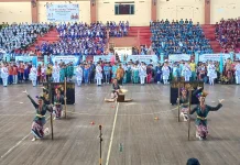 Tari Kreasi SMP Panca Setya 2 Sintang Meriahkan Pembukaan Ajang Talenta 2026