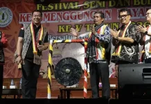 Pemukulan Gong, Berakhirnya Festival Seni Budaya Ketemenggungan Dayak Suruk ke-V
