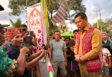Bupati Kapuas Hulu Hadiri Gawai Dayak Desa Sekedau
