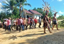 Kepala Disdikbud Sintang Hadiri Gawai Dayak ke-VIII 2026 Desa Binjai Hulu