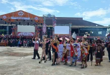 Masyarakat Tempunak Antusias Ramaikan Pekan Gawai Dayak Sintang 2026
