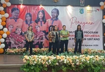 PATBM Desa Kupan Jaya Semarakkan Perayaan Penutupan Program WVI di Sintang