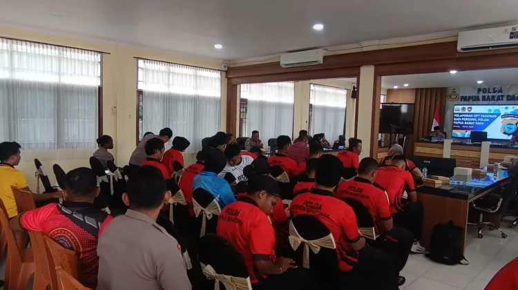 Sosialisasi Relaksasi SPT Tahunan di Mapolda PBD