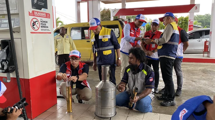 BPH Migas dan DEN Sidak SPBU di Sorong