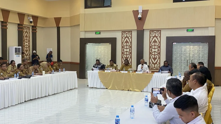 Penyerahan LKPD Pemprov Papua Barat Daya ke BPK