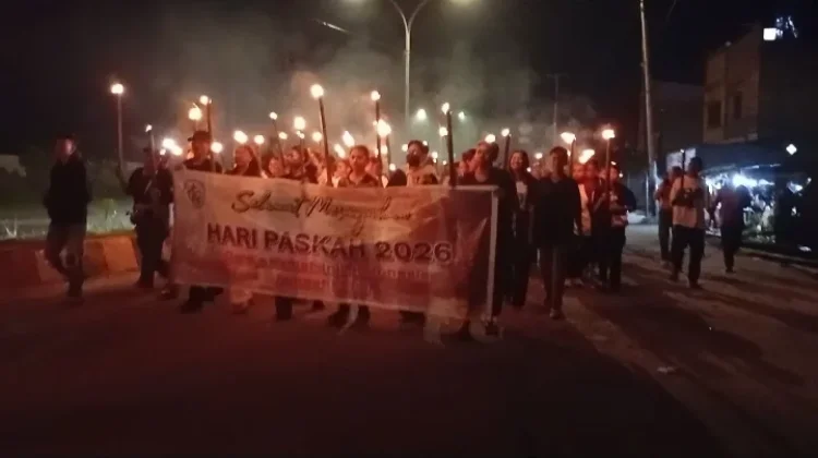 Kemeriahan Peserta Perayaan Paskah oikumene 2026