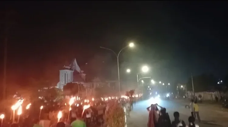 Kemeriahan Peserta Perayaan Paskah oikumene 2026