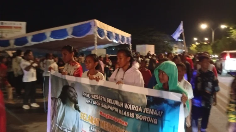 Kemeriahan Peserta Perayaan Paskah oikumene 2026