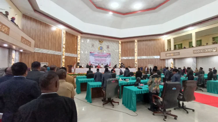 Rapat Paripurna II DPRD Kabupaten Sorong Selatan