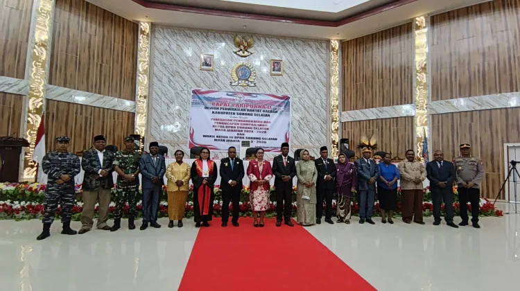 Rapat Paripurna II DPRD Kabupaten Sorong Selatan