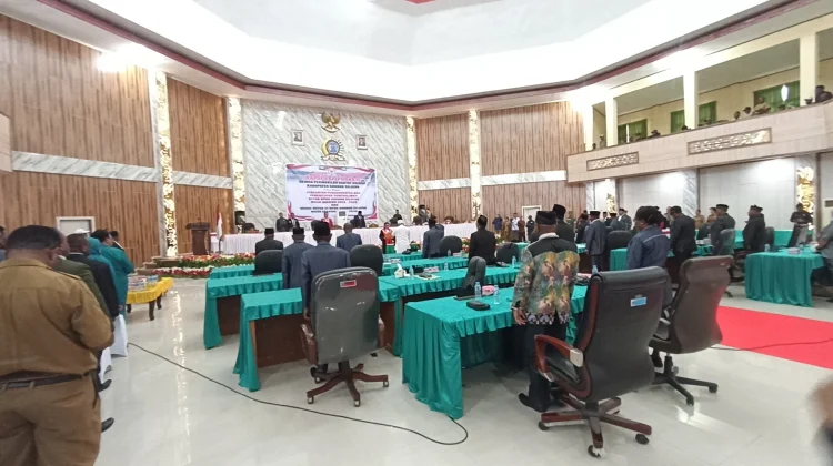 Rapat Paripurna II DPRD Kabupaten Sorong Selatan