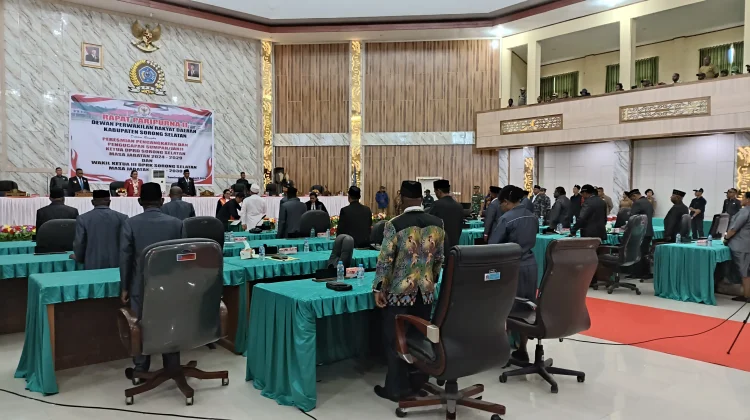 Rapat Paripurna II DPRD Kabupaten Sorong Selatan